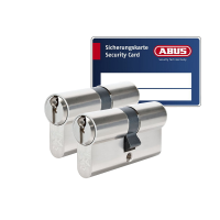 ABUS S6+ cilinder met kerntrekbeveiliging (2x) - SKG*** ABUS S6+ cilinder met kerntrekbeveiliging (2x) - SKG***