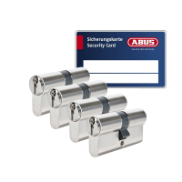 ABUS S6+ cilinder met kerntrekbeveiliging (4x) - SKG***
