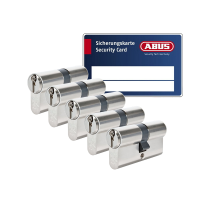 ABUS S6+ cilinder met kerntrekbeveiliging (5x) - SKG*** ABUS S6+ cilinder met kerntrekbeveiliging (5x) - SKG***