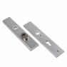 AMI veiligheidsbeslag knop/kruk PC 55 LS  met kerntrekbeveiliging (rechthoekig) - SKG*** 