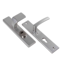 AMI veiligheidsbeslag knop/kruk PC 70 LS met kerntrekbeveiliging (rechthoekig) - SKG*** 