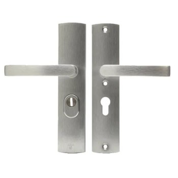 AXA Veiligheidsbeslag Curve Plus kruk Blok PC55 met kerntrekbeveiliging deurdikte 38 tot 58 mm SKG3 AXA Veiligheidsbeslag Curve Plus kruk Blok PC55 met kerntrekbeveiliging deurdikte 38 tot 58 mm SKG3