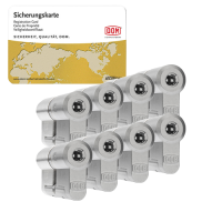 DOM Diamant cilinder met kerntrekbeveiliging (8x) - SKG*** DOM Diamant cilinder met kerntrekbeveiliging (8x) - SKG***