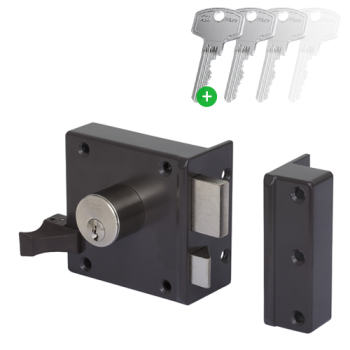 DOM Plura los oplegslot (LIPS 1754) - Doornmaat 48 t/m 60 - Draairichting 1 - SKG** DOM Plura los oplegslot (LIPS 1754) - Doornmaat 48 t/m 60 - Draairichting 1 - SKG**