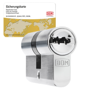 DOM ixTwinstar cilinder met kerntrekbeveiliging (1x) - SKG*** DOM ixTwinstar cilinder met kerntrekbeveiliging (1x) - SKG***