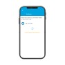 DOM Tapkey Pro knopcilinder - eenzijdige toegangscontrole met NFC/BLE - messing - SKG***