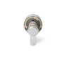 DOM Tapkey Pro knopcilinder t.b.v. nooduitgang - eenzijdige toegangscontrole met NFC/BLE zonder binnenknop - RVS - SKG***