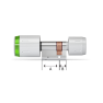 DOM Tapkey Pro knopcilinder t.b.v. glasdeur - eenzijdige toegangscontrole met NFC/BLE - wit - SKG*** DOM Tapkey Pro knopcilinder t.b.v. glasdeur - eenzijdige toegangscontrole met NFC/BLE - wit - SKG***