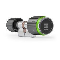 DOM Tapkey Pro knopcilinder - eenzijdige toegangscontrole met NFC/BLE - zwart - SKG*** DOM Tapkey Pro knopcilinder - eenzijdige toegangscontrole met NFC/BLE - zwart - SKG***