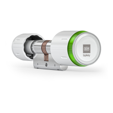 DOM Tap&shy;key Pro knop&shy;ci&shy;lin&shy;der - een&shy;zij&shy;di&shy;ge toe&shy;gangs&shy;con&shy;tro&shy;le met NFC/BLE - wit - SKG***