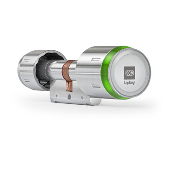 DOM Tapkey Pro knopcilinder - eenzijdige toegangscontrole met NFC/BLE - RVS - SKG***