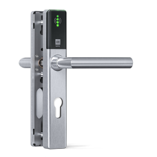 DOM Tapkey Guard Slimline deurbeslag PC55 met NFC/BLE - zwart DOM Tapkey Guard Slimline deurbeslag PC55 met NFC/BLE - zwart