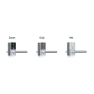 DOM Tapkey Guard Compact Slimline blind deurbeslag met NFC/BLE - wit DOM Tapkey Guard Compact Slimline blind deurbeslag met NFC/BLE - wit