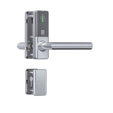 DOM Tapkey Guard Compact Slimline blind deurbeslag met NFC/BLE - grijs DOM Tapkey Guard Compact Slimline blind deurbeslag met NFC/BLE - grijs