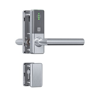 DOM Tapkey Guard Compact Slimline blind deurbeslag met NFC/BLE - grijs