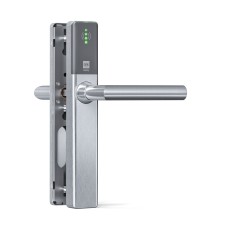 DOM Tapkey Guard Slimline blind deurbeslag met NFC/BLE - grijs DOM Tapkey Guard Slimline blind deurbeslag met NFC/BLE - grijs
