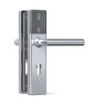 DOM Tapkey Guard Wideline deurbeslag PC55 met NFC/BLE - grijs - tweezijdige toegangscontrole