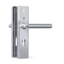 DOM Tapkey Guard Wideline deurbeslag PC55 met NFC/BLE - wit - tweezijdige toegangscontrole DOM Tapkey Guard Wideline deurbeslag PC55 met NFC/BLE - wit - tweezijdige toegangscontrole