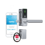 DOM Tapkey Guard Compact Slimline blind deurbeslag met NFC/BLE - wit DOM Tapkey Guard Compact Slimline blind deurbeslag met NFC/BLE - wit