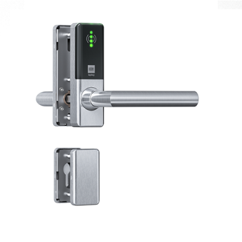 DOM Tapkey Guard Compact Slimline blind deurbeslag met NFC/BLE - zwart DOM Tapkey Guard Compact Slimline blind deurbeslag met NFC/BLE - zwart