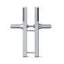 DOM Tapkey Guard Slimline deurbeslag PC55 met NFC/BLE - wit - tweezijdige toegangscontrole DOM Tapkey Guard Slimline deurbeslag PC55 met NFC/BLE - wit - tweezijdige toegangscontrole