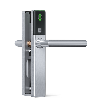 DOM Tapkey Guard Slimline blind deurbeslag met NFC/BLE - zwart - tweezijdige toegangscontrole DOM Tapkey Guard Slimline blind deurbeslag met NFC/BLE - zwart - tweezijdige toegangscontrole