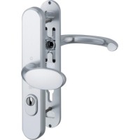 Hoppe veiligheidsbeslag greep/kruk met kerntrekbeveiliging PC 62/92 (afgerond) - SKG*** Hoppe veiligheidsbeslag greep/kruk met kerntrekbeveiliging PC 62/92 (afgerond) - SKG***