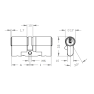 EVVA ICS cilinder met kerntrekbeveiliging - SKG*** EVVA ICS cilinder met kerntrekbeveiliging - SKG***