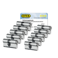 EVVA MCS cilinder met kerntrekbeveiliging (10x) - SKG*** EVVA MCS cilinder met kerntrekbeveiliging (10x) - SKG***