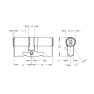 EVVA MCS cilinder met kerntrekbeveiliging - SKG*** EVVA MCS cilinder met kerntrekbeveiliging - SKG***
