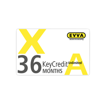 EVVA Airkey & Xesar - KeyCredit Unlimited 36 maanden