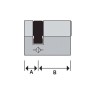 EVVA MCS halve cilinder met kerntrekbeveiliging - SKG*** EVVA MCS halve cilinder met kerntrekbeveiliging - SKG***