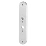 Hoppe buiten- en binnenschild F1 PC72 met kerntrekbeveiliging (afgerond) - SKG*** Hoppe buiten- en binnenschild F1 PC72 met kerntrekbeveiliging (afgerond) - SKG***