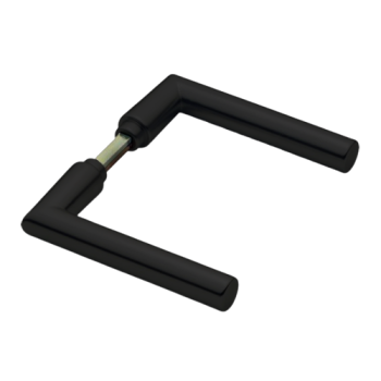 Hoppe Amsterdam deurkrukken - zwart - 38 t/m 43 mm Hoppe Amsterdam deurkrukken - zwart - 38 t/m 43 mm