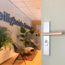 Hoppe Amsterdam veiligheidsbeslag kruk/kruk - Aluminium F1 - PC55 met kerntrekbeveiliging (rechthoekig) - SKG*** Hoppe Amsterdam veiligheidsbeslag kruk/kruk - Aluminium F1 - PC55 met kerntrekbeveiliging (rechthoekig) - SKG***