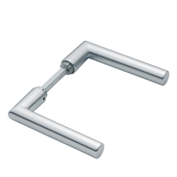 Hoppe Amsterdam deurkrukken - aluminium F1 - 61 t/m 70 mm