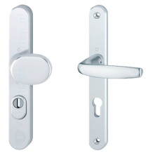 Hop&shy;pe At&shy;lan&shy;ta smal&shy;schild knop/kruk - alu&shy;mi&shy;ni&shy;um F1 - PC55 LS met kern&shy;trek&shy;be&shy;vei&shy;li&shy;ging (af&shy;ge&shy;rond) - SKG***