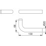 Hoppe Bonn veiligheidsbeslag kruk/kruk - F69 - PC55 met kerntrekbeveiliging RVS (afgerond) - SKG*** Hoppe Bonn veiligheidsbeslag kruk/kruk - F69 - PC55 met kerntrekbeveiliging RVS (afgerond) - SKG***