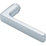 Hoppe Dallas veiligheidsbeslag knop/kruk - aluminium F1 - PC92 LS met kerntrekbeveiliging (rechthoekig) - SKG*** Hoppe Dallas veiligheidsbeslag knop/kruk - aluminium F1 - PC92 LS met kerntrekbeveiliging (rechthoekig) - SKG***