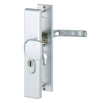 Hoppe London veiligheidsbeslag knop/kruk - Aluminium F1 - PC55 LS met kerntrekbeveiliging (rechthoekig) - SKG*** Hoppe London veiligheidsbeslag knop/kruk - Aluminium F1 - PC55 LS met kerntrekbeveiliging (rechthoekig) - SKG***