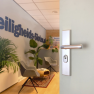 Hoppe London veiligheidsbeslag kruk/kruk - aluminium F1 - PC55 - met kerntrekbeveiliging (rechthoekig) - SKG*** Hoppe London veiligheidsbeslag kruk/kruk - aluminium F1 - PC55 - met kerntrekbeveiliging (rechthoekig) - SKG***