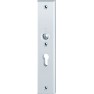 Hoppe Amsterdam veiligheidsbeslag knop/kruk - aluminium F1 - PC55 RS met kerntrekbeveiliging (rechthoekig) - SKG*** Hoppe Amsterdam veiligheidsbeslag knop/kruk - aluminium F1 - PC55 RS met kerntrekbeveiliging (rechthoekig) - SKG***