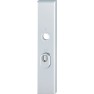 Hoppe Amsterdam veiligheidsbeslag knop/kruk - aluminium F1 - PC55 RS met kerntrekbeveiliging (rechthoekig) - SKG*** Hoppe Amsterdam veiligheidsbeslag knop/kruk - aluminium F1 - PC55 RS met kerntrekbeveiliging (rechthoekig) - SKG***