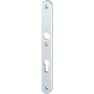 Hoppe Amsterdam smalschild kruk/kruk - aluminium F1 - PC72 met kerntrekbeveiliging (afgerond) - SKG*** Hoppe Amsterdam smalschild kruk/kruk - aluminium F1 - PC72 met kerntrekbeveiliging (afgerond) - SKG***