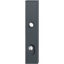 Hoppe Stockholm veiligheidsbeslag knop/kruk - zwart - PC92 LS met kerntrekbeveiliging (rechthoekig) - SKG*** Hoppe Stockholm veiligheidsbeslag knop/kruk - zwart - PC92 LS met kerntrekbeveiliging (rechthoekig) - SKG***