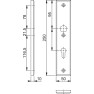 Hoppe Stockholm veiligheidsbeslag knop/kruk - zwart - PC92 RS met kerntrekbeveiliging (rechthoekig) - SKG*** Hoppe Stockholm veiligheidsbeslag knop/kruk - zwart - PC92 RS met kerntrekbeveiliging (rechthoekig) - SKG***