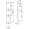 Hoppe Stockholm veiligheidsbeslag knop/kruk - zwart - PC92 LS met kerntrekbeveiliging (rechthoekig) - SKG*** Hoppe Stockholm veiligheidsbeslag knop/kruk - zwart - PC92 LS met kerntrekbeveiliging (rechthoekig) - SKG***