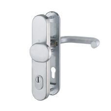Hop&shy;pe Pa&shy;ris vei&shy;lig&shy;heids&shy;be&shy;slag knop/kruk - F69 - PC92 LS met kern&shy;trek&shy;be&shy;vei&shy;li&shy;ging RVS (af&shy;ge&shy;rond) - SKG***