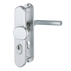 Hop&shy;pe Stock&shy;holm vei&shy;lig&shy;heids&shy;be&shy;slag knop/kruk - alu&shy;mi&shy;ni&shy;um F1 - PC55 LS met kern&shy;trek&shy;be&shy;vei&shy;li&shy;ging (af&shy;ge&shy;rond) - SKG***