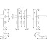 Hoppe Tokyo veiligheidsbeslag knop/kruk - Aluminium F1 - PC55 RS met kerntrekbeveiliging (afgerond) - SKG*** Hoppe Tokyo veiligheidsbeslag knop/kruk - Aluminium F1 - PC55 RS met kerntrekbeveiliging (afgerond) - SKG***